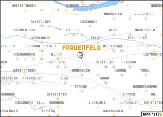 Frauenfeld location map